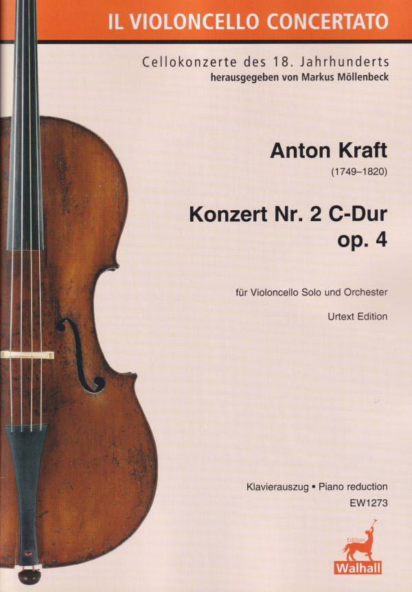 Vorderes Coverbild Konzert Nr.2 C-Dur op.4