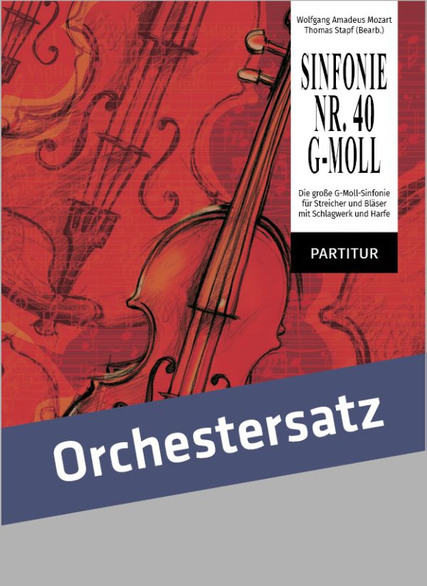 Vorderes Coverbild Sinfonie g-moll Nr.40