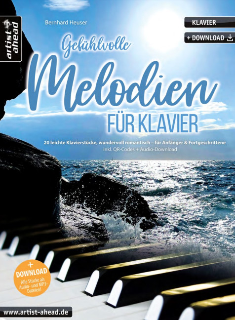 Vorderes Coverbild Gefühlvolle Melodien (+Online-Audio)