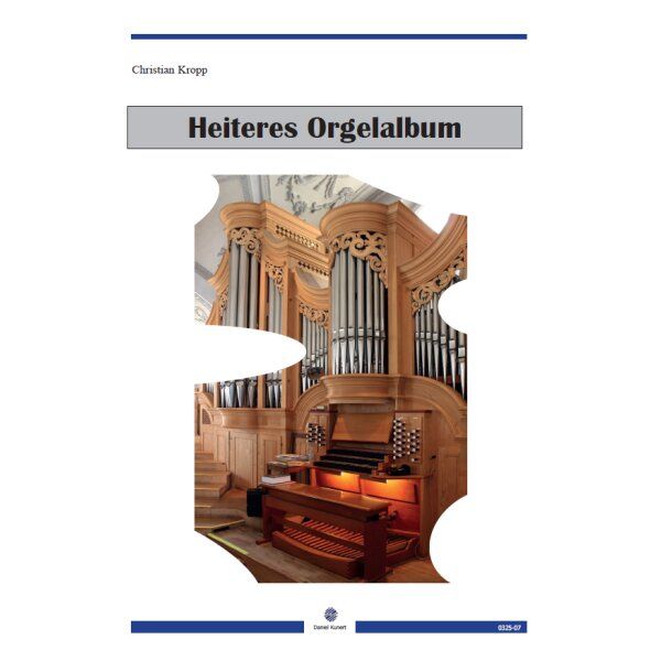 Vorderes Coverbild Heiteres Orgelalbum