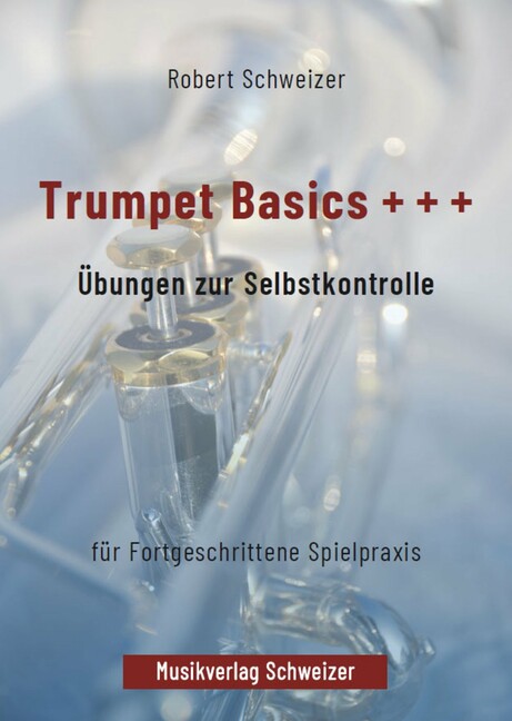 Vorderes Coverbild Trumpet Basics +++  (+QR-Code)