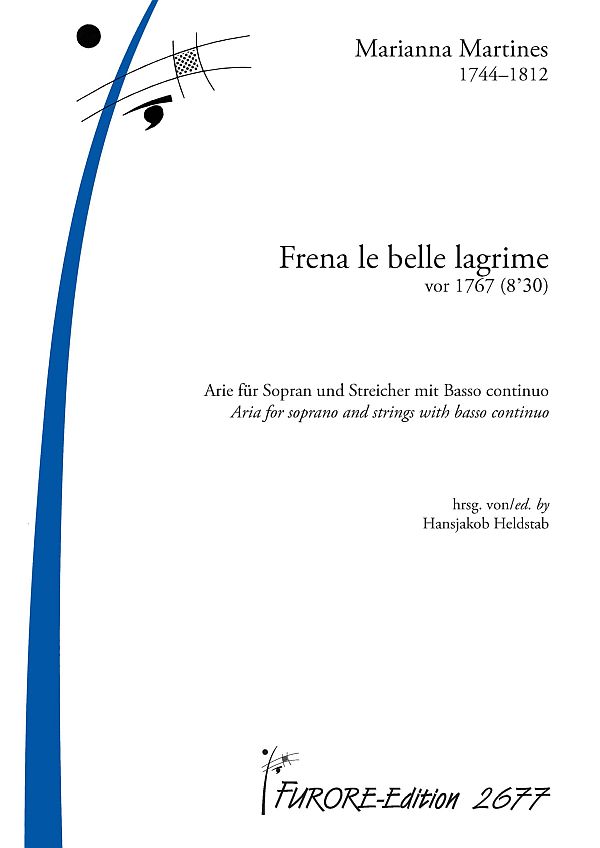 Vorderes Coverbild Frena le belle Lagrime (vor 1767