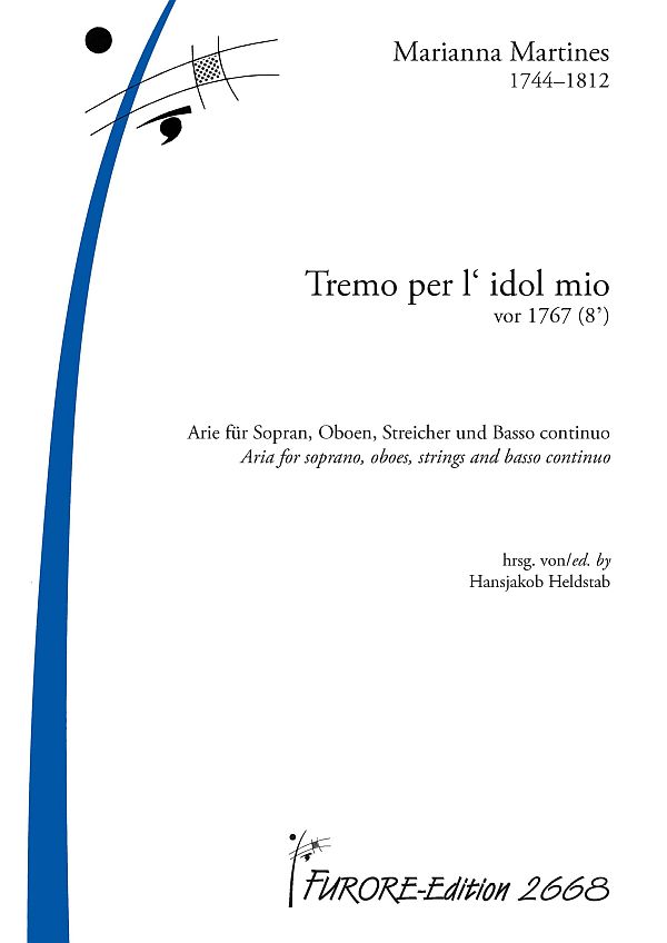 Vorderes Coverbild Tremo per l'idol mio (vor 1767)