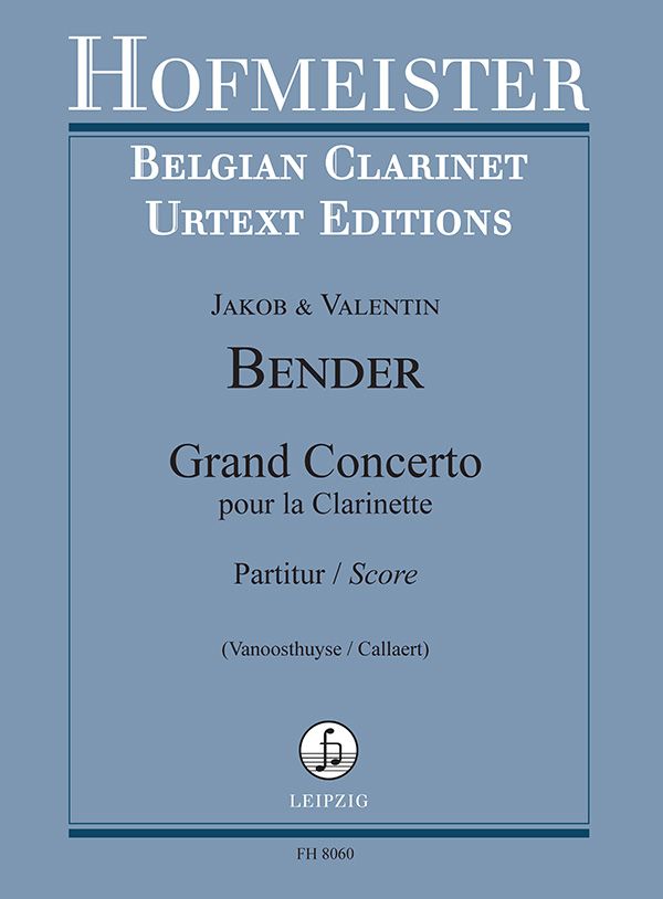 Vorderes Coverbild Grand Concerto pour la Clarinette