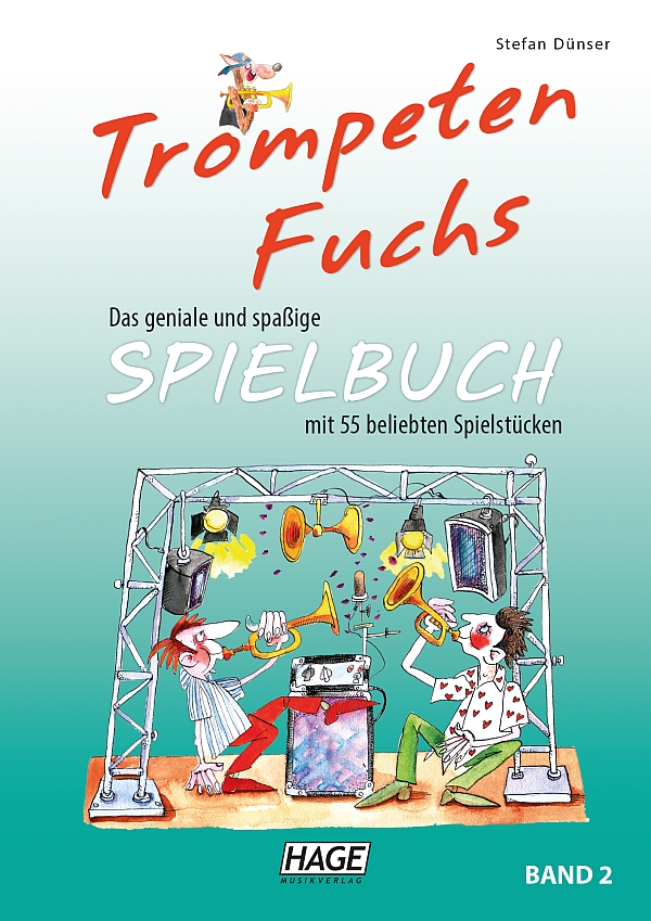 Vorderes Coverbild Trompeten-Fuchs Spielbuch Band 2 (+2 CD's)