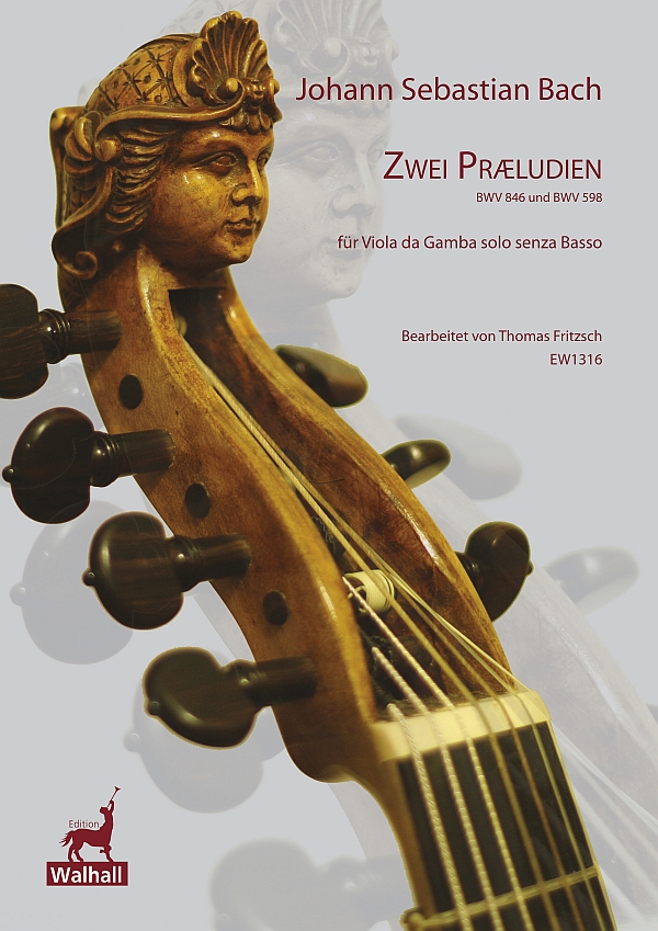 Vorderes Coverbild 2 Praeludien BWV 846 und BWV 598