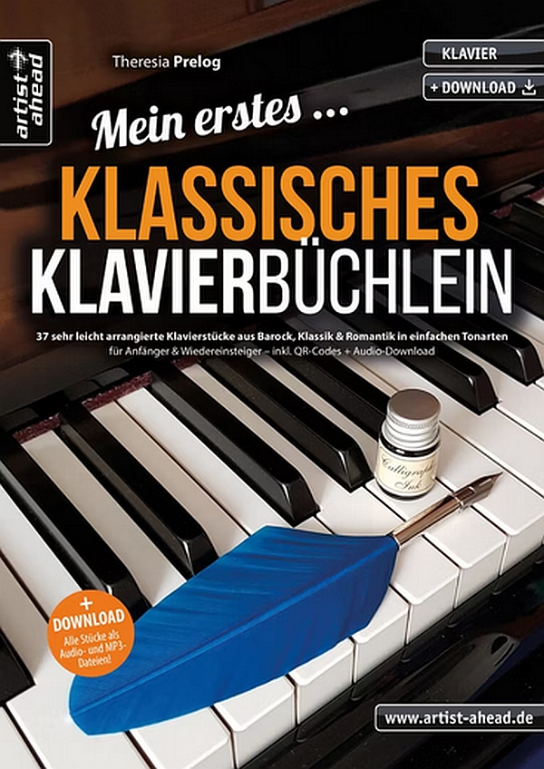 Vorderes Coverbild Mein erstes klassisches Klavierbüchlein (+Online Audio)