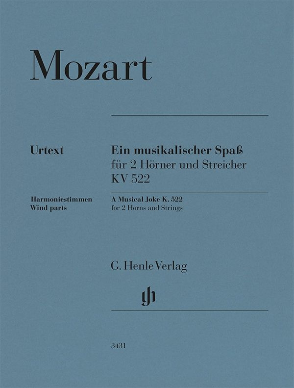 Vorderes Coverbild Ein musikalischer Spaß KV522