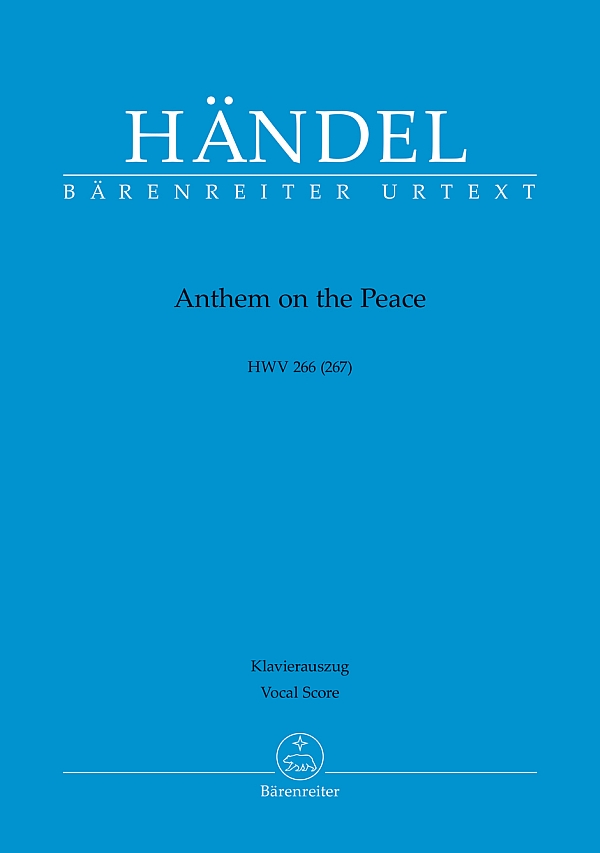 Vorderes Coverbild Anthem on the Peace HWV266 (267)