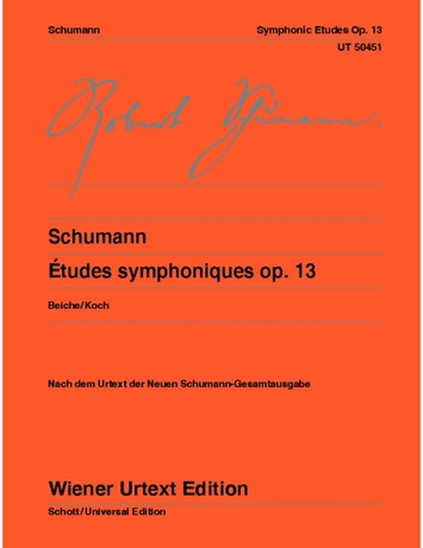 Vorderes Coverbild Études symphoniques op.13