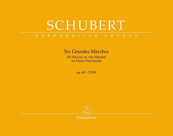 Vorderes Coverbild Six Grandes Marches op.40 D819