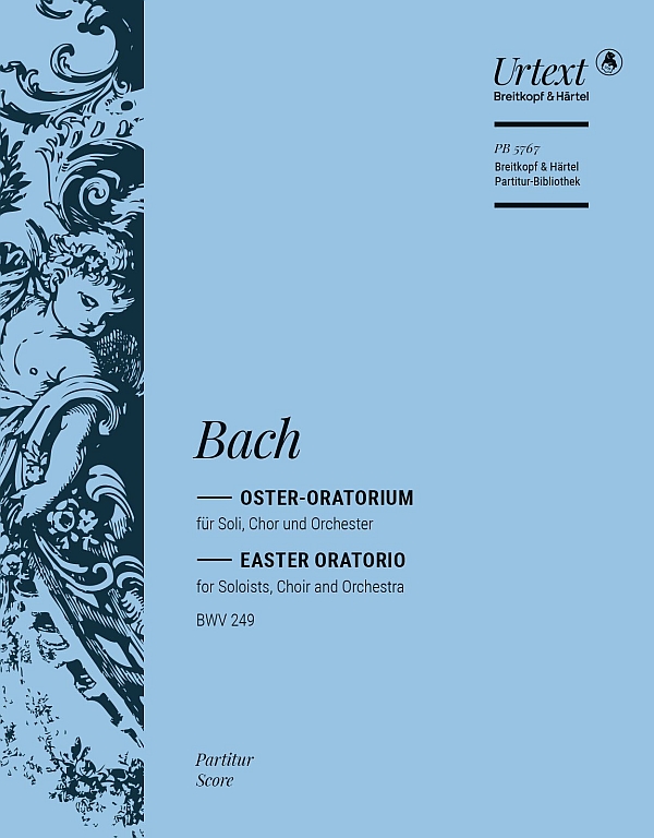 Vorderes Coverbild Oster-Oratorium BWV249 