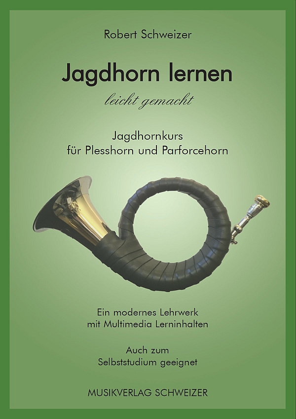 Vorderes Coverbild Jagdhorn lernen leicht gemacht