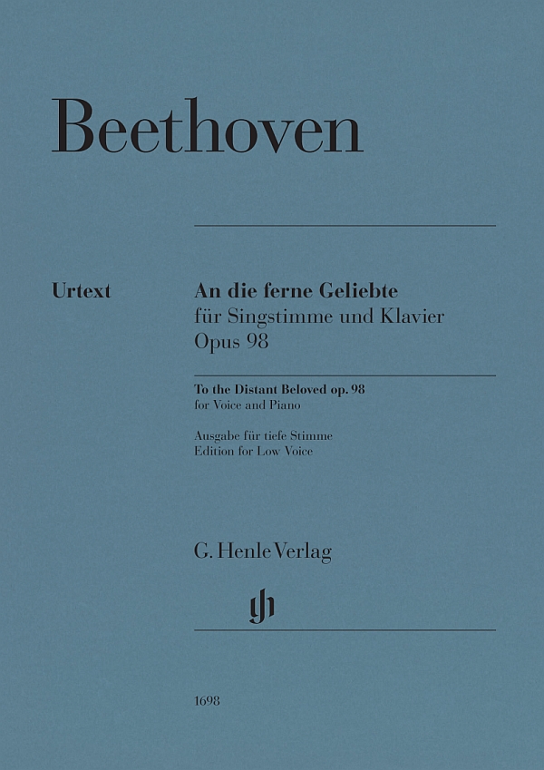 Vorderes Coverbild An die ferne Geliebte op.98