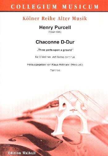 Vorderes Coverbild Chaconne D-Dur