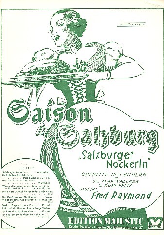 Vorderes Coverbild Saison in Salzburg "Salzburger Nockerln"