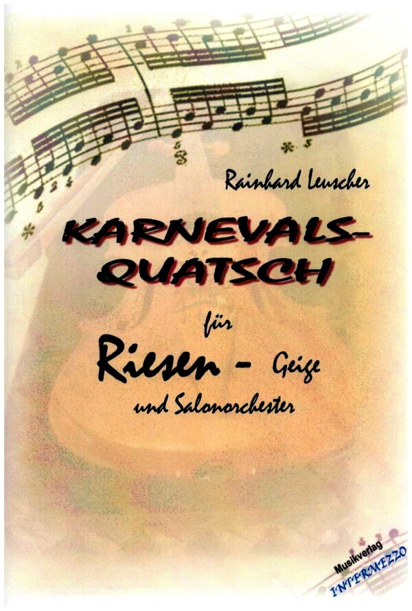 Vorderes Coverbild Karnevalsquatsch