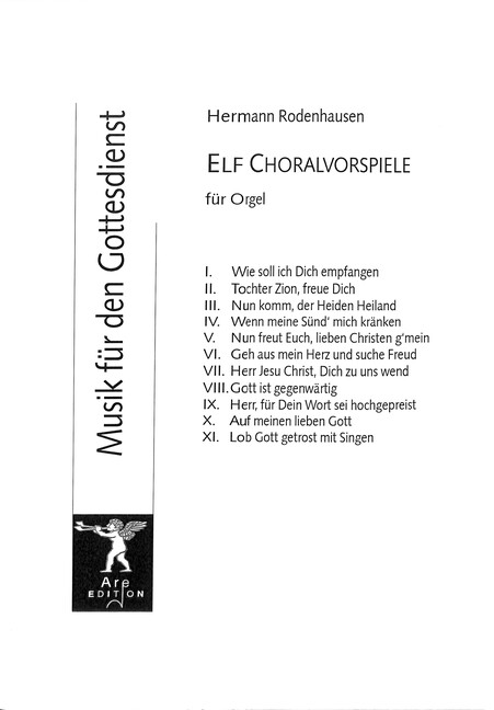 Vorderes Coverbild 11 Choralvorspiele