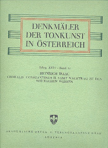 Vorderes Coverbild Choralis Constantinus Band 2