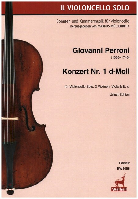 Vorderes Coverbild Konzert Nr.1 d-Moll