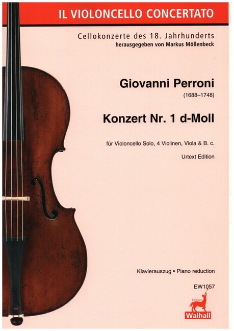 Vorderes Coverbild Konzert Nr.1 d-Moll