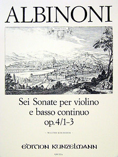 Vorderes Coverbild 6 Sonaten op.4 Band 1 (Nr.1-3)