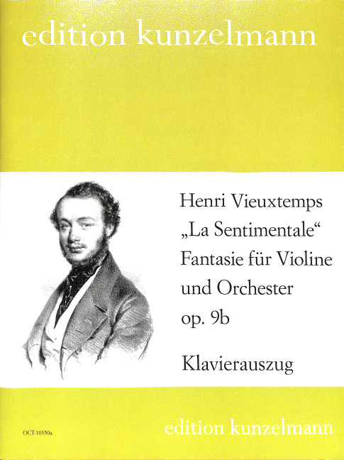 Vorderes Coverbild La Sentimentale - Fantasie op.9b für Violine und Orchester