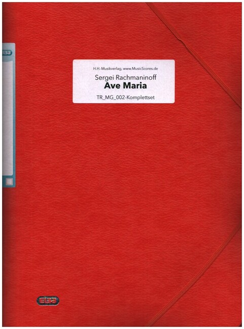 Vorderes Coverbild Ave Maria op.37