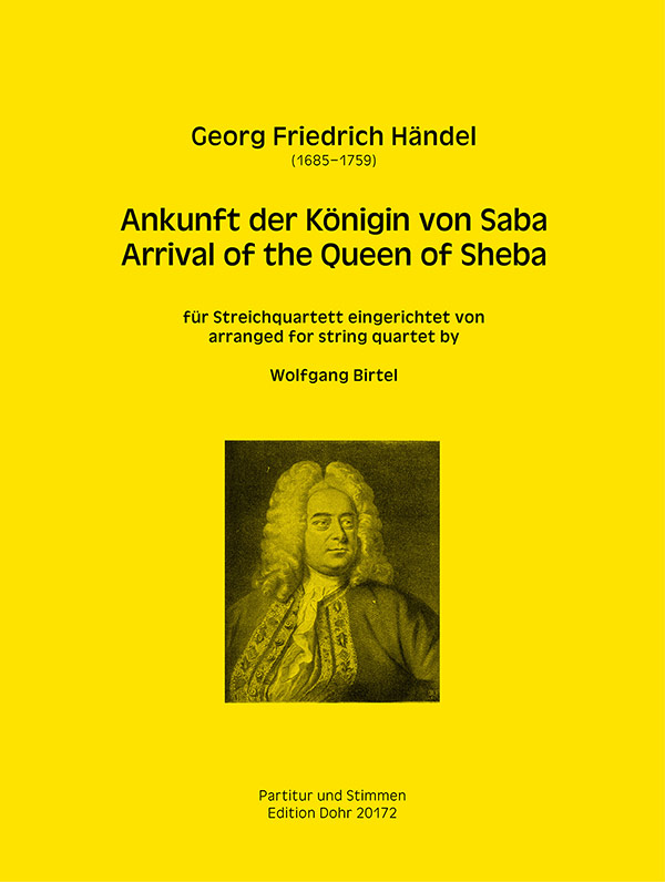 Vorderes Coverbild Ankunft der Königin von Saba
