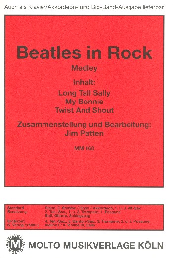 Vorderes Coverbild Beatles in Rock: Medley