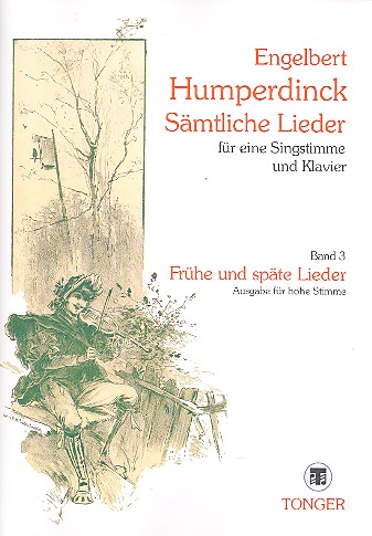Vorderes Coverbild Sämtliche Lieder Band 3: Frühe und späte Lieder 
