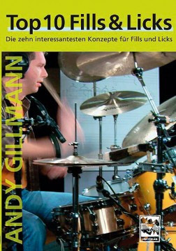 Vorderes Coverbild Top 10 Fills and Licks DVD-Video