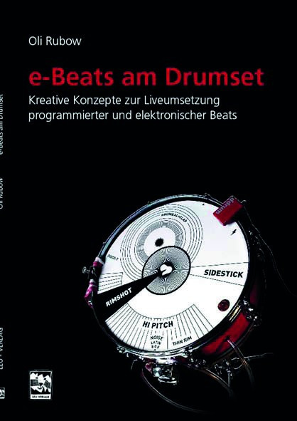 Vorderes Coverbild e-Beats am Drumset kreative