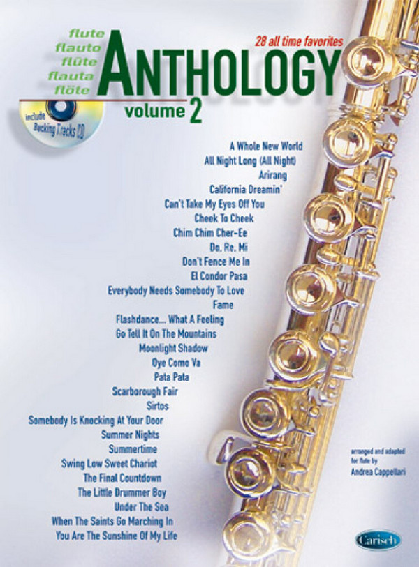 Vorderes Coverbild Anthology vol.2 (+CD): for flute