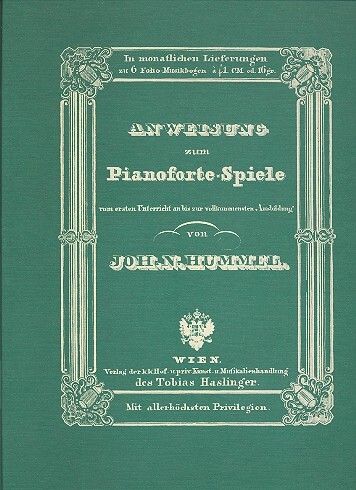 Vorderes Coverbild Anweisung zum Pianoforte-Spiele