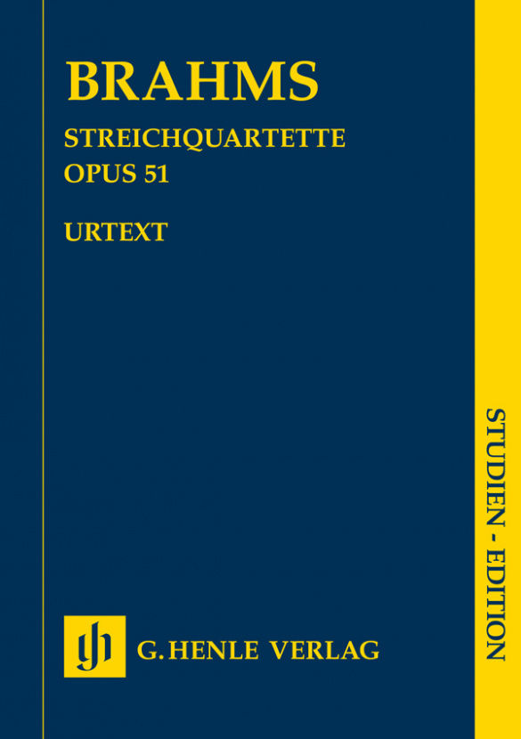 Vorderes Coverbild Streichquartette op.51