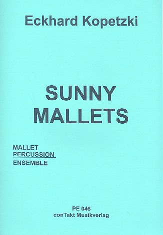 Vorderes Coverbild Sunny Mallets für Mallet-Percussion-Ensemble