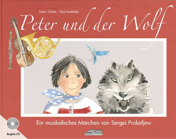 Vorderes Coverbild Peter und der Wolf (+CD)