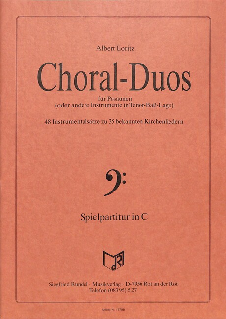 Vorderes Coverbild Choral-Duos