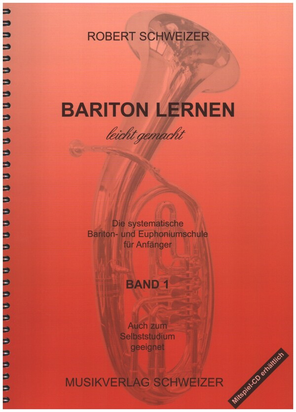 Vorderes Coverbild Bariton lernen leicht gemacht Band 1