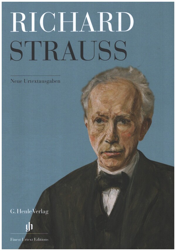 Vorderes Coverbild Katalog Richard Strauss Urtext Henle 2020 (dt)