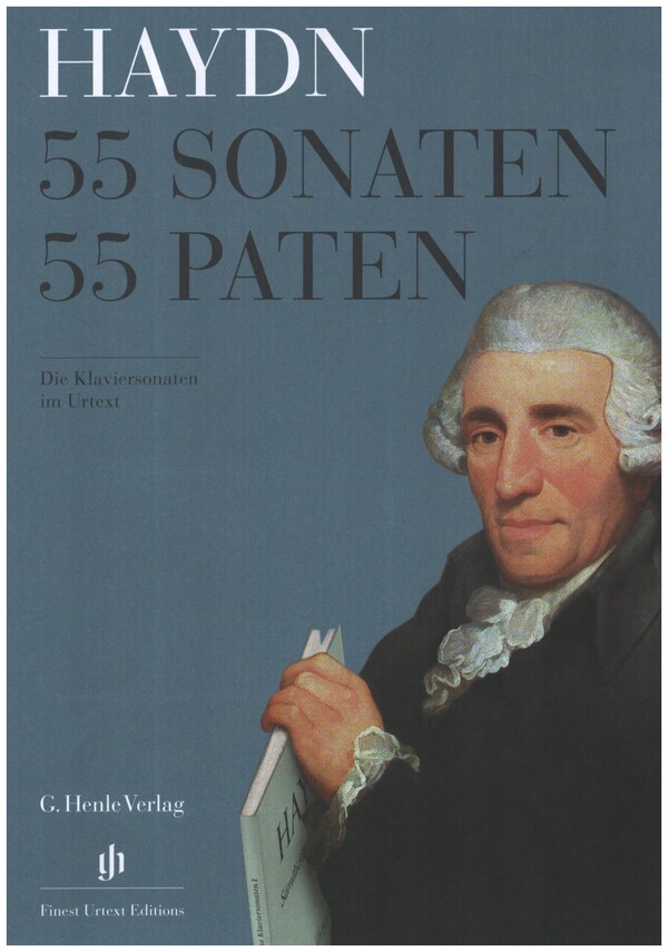 Vorderes Coverbild Katalog Haydn Klaviersonaten Henle 2020 (dt)