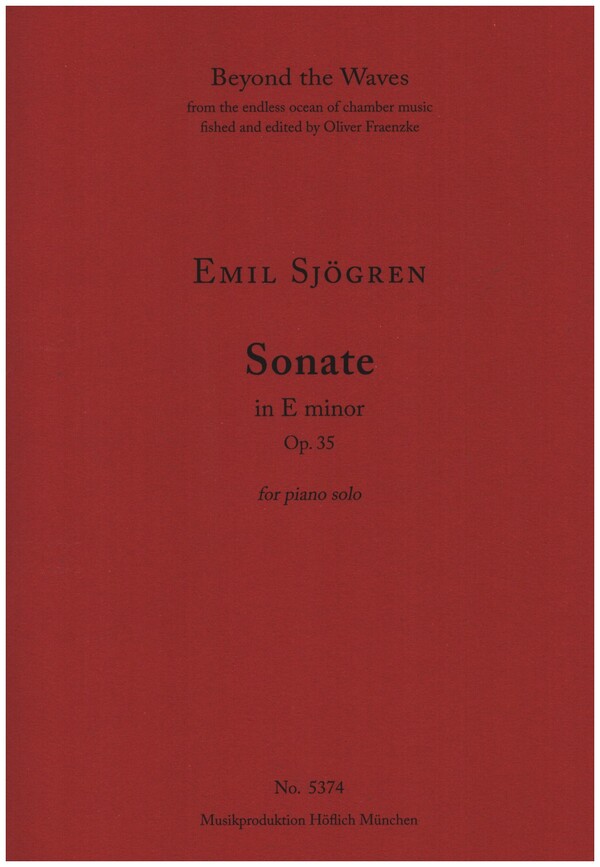 Vorderes Coverbild Sonate e-Moll op.35