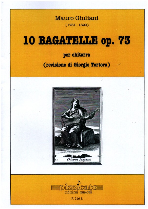 Vorderes Coverbild 10 Bagatellen op.73