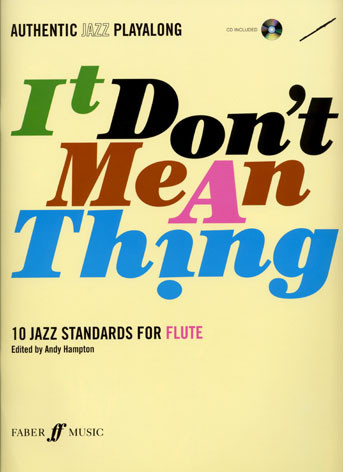 Vorderes Coverbild It don't mean a Thing (+CD): for flute