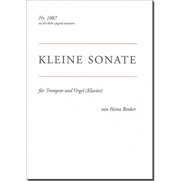 Vorderes Coverbild Kleine Sonate für Trompete und Orgel