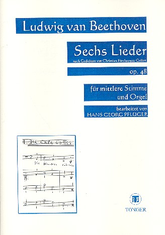 Vorderes Coverbild 6 Lieder op.48 