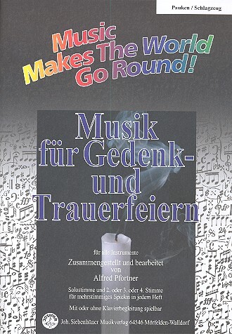 Vorderes Coverbild Musik für Gedenk- und Trauerfeiern
