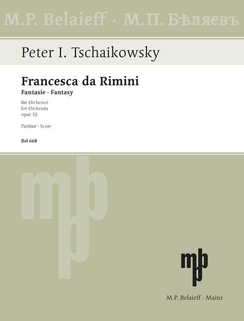 Vorderes Coverbild Francesca da Rimini op.32