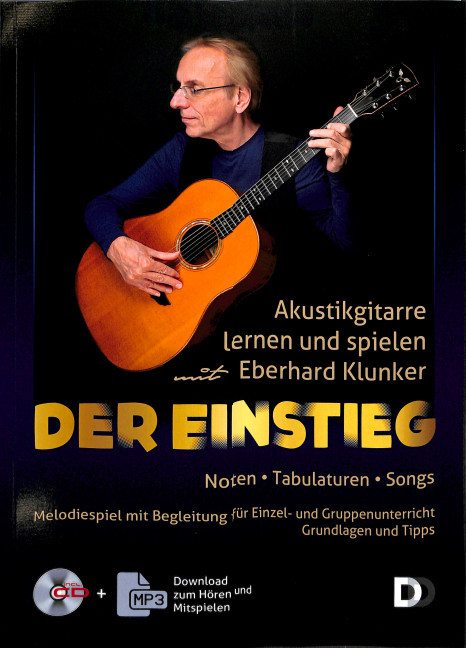 Vorderes Coverbild Akustikgitarre lernen und spielen - Der Einstieg (+CD +Online Audio)